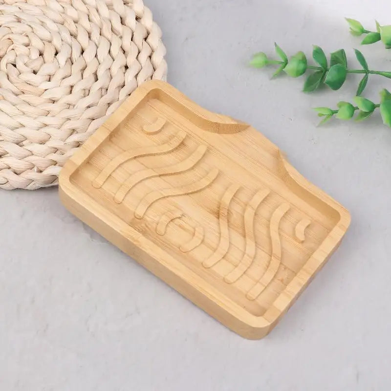 Bamboo Soap Dish Holder